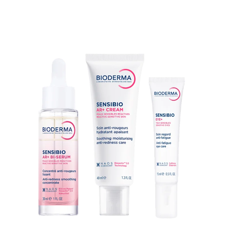 Sensibio Redness & signs of aging routine