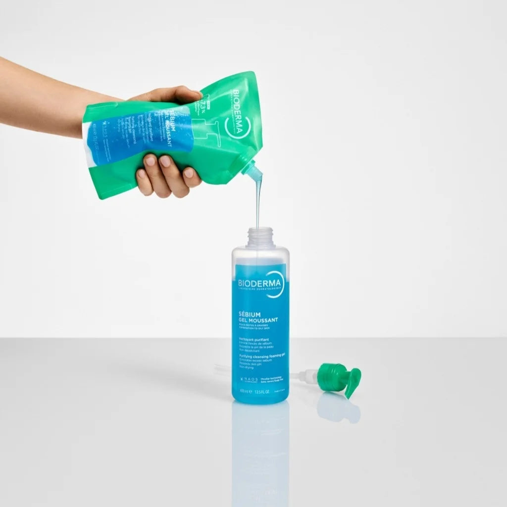 Sébium Foaming Gel Eco-refill set